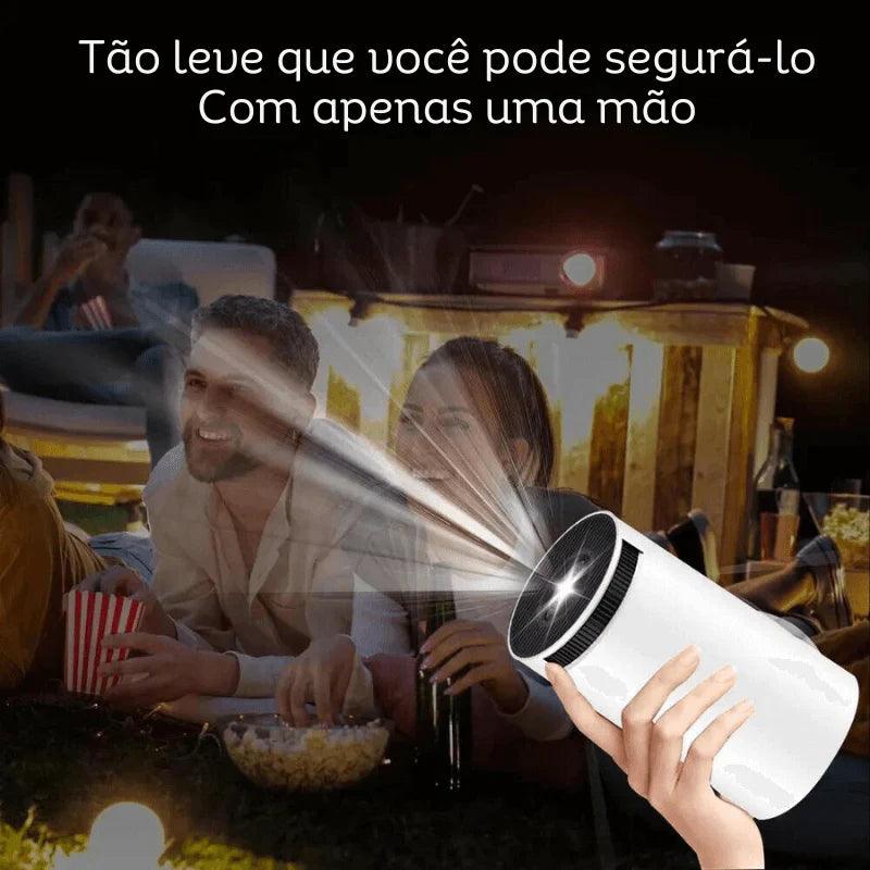 Projetor Smart Home Cinema 4K Buzz | Android com WIFI - Envio Imediato