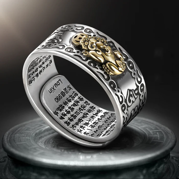 Anel Pixiu Feng Shui
